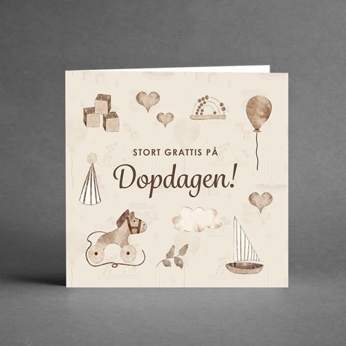 Barnkort- Dopdagen