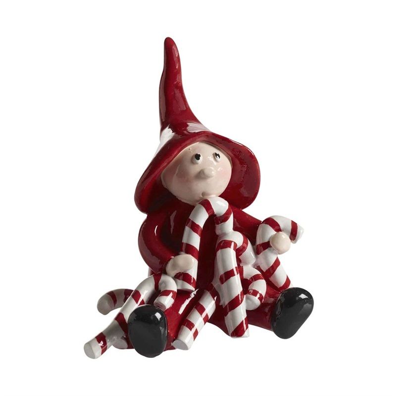 Lill-Nisse, polkagris stor