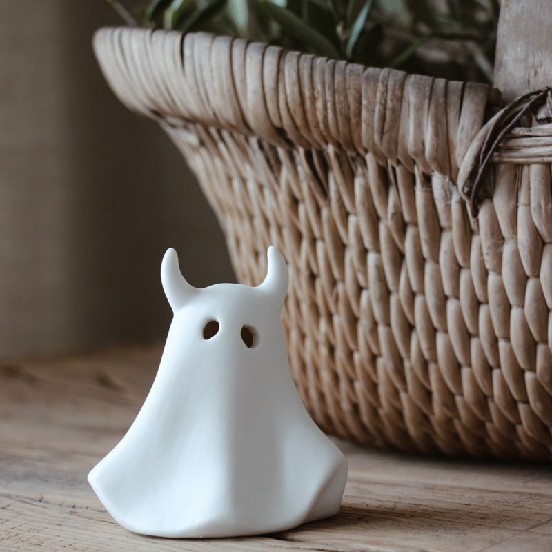Spöke med horn från Majas Lyktor OBS! Förhandsbokning!